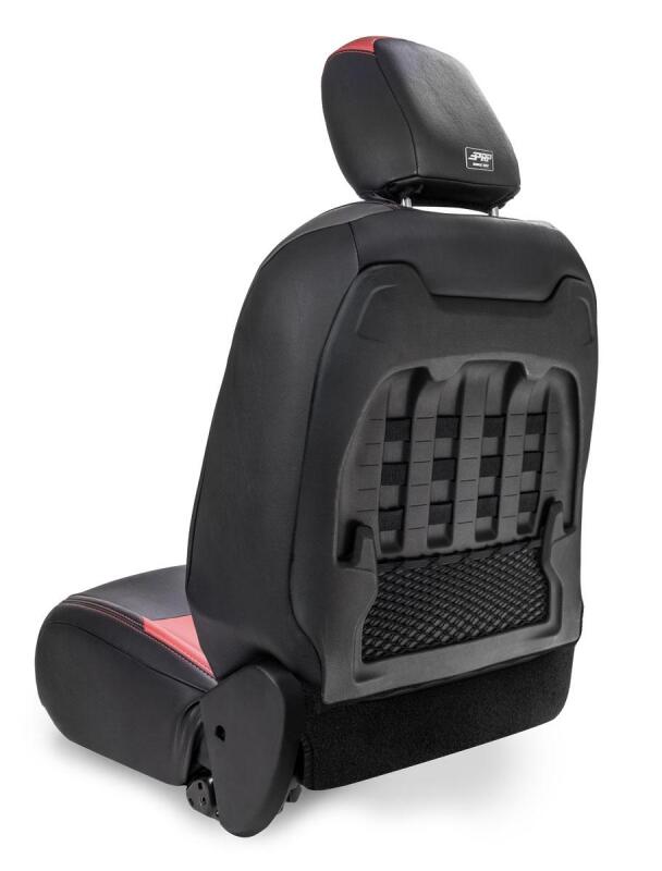 Jeep Gladiator JT Mojave Edition Front Seat Covers - PRP Seats - Molle Back - All Black - `20-`27